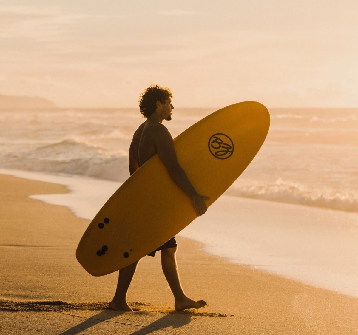 8ft Soft Deck Surfboard - BZ Pro Boards